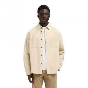 Куртка-рубашка Selected Travis, бежевый