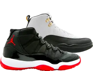 Кроссовки Air Jordan 12/11 Retro GS Countdown Pack, разноцветный