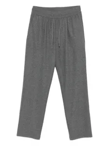 Брюки с кулиской и карманами Herno, серый