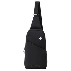 DESCENTE Нейлоновая слинг-сумка унисекс черная, Black