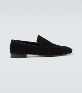 Туфли-лоферы Truro из замши Manolo Blahnik, 0015 Blck