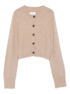 Кашемировый кардиган Zephir LDS LouLou de Saison, нейтральный