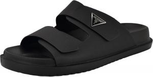 Сандалии GUESS mens Visel, Black Saffiano Texture 001