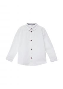 s.Oliver Рубашка на пуговицах Regular fit в белом цвете