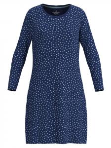 Ночная рубашка Katerini темно-синего цвета по всей поверхности Götzburg