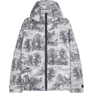 DIOR Куртка женская сине-белая комбинированная, Blue White Mixed Color