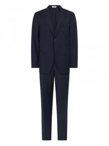 Однобортный костюм Boglioli, синий