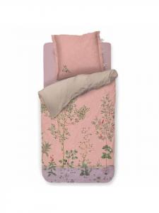 Постельное белье Fata Morgana розового цвета PiP Studio, 200x200 (2x 80x80 см)