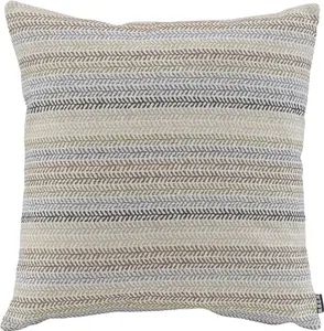 Х.ОК.К. Подушка декоративная "Ида", с филигранным узором, чехол с наполнителем, 1 шт H.O.C.K. 30х50 см, бежевый/желто-зеленый/черный