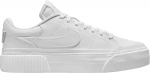 Кроссовки Nike Wmns Court Legacy Lift 'Triple White', белый