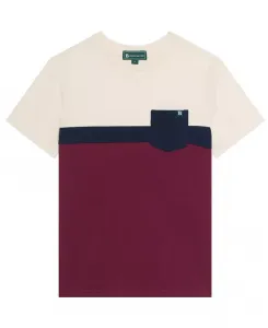 Футболка с коротким рукавом Big Boys Color Block с карманом B By Brooks Brothers, красный