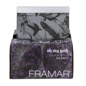 ФРАМАР Алюминиевая фольга для парикмахерских IN STRIPES OH MY GOTH - 500 шт. - ПУ-500ОМГ Inna