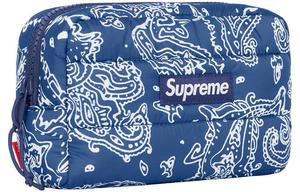 Supreme Нейлоновая косметичка FW22 Week 14, унисекс ручная сумка для хранения мультиколор
