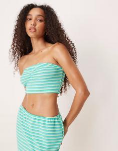 Пляжный укороченный топ-бандо Dippin Daisys Dippin' Daisy'S, синий