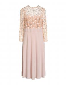 Платье миди Botondi Couture, бледно-розовый