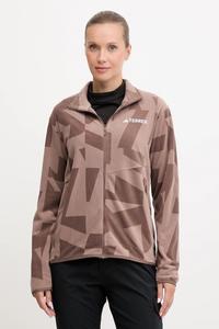 Спортивная толстовка Multi Adidas Terrex, коричневый