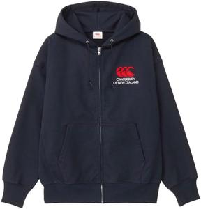 Мужская толстовка на молнии CANTERBURY из плотной ткани, темно-синий