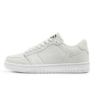 Нескользящие, износостойкие, дышащие низкие мужские кроссовки для скейтбординга JANECO, White