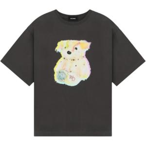 Футболка Unisex Charcoal Gray WE11DONE, серый