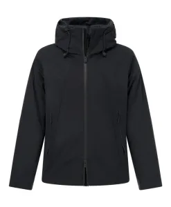 Куртка из технической ткани с блочным утеплителем. Boggi Milano, черный