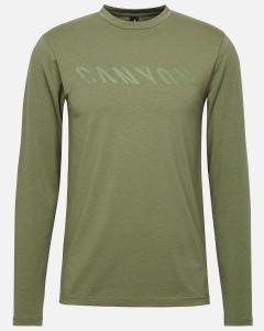 Лонгслив Canyon Bicycles Drirelease Long Sleeve, зеленый