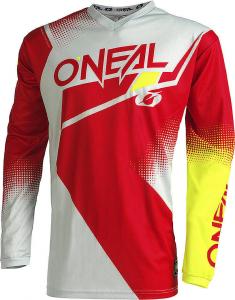 Джерси Oneal Element Racewear V.22 мотокросс, красный/желтый