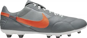 Бутсы Nike Nike Premier 3 FG 'Smoke Grey Safety Orange', серый