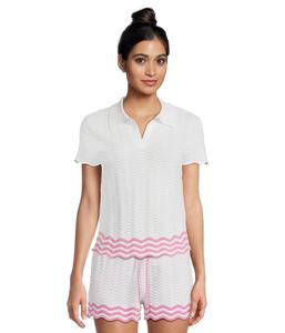 Топ Beach Riot Vera Top, Strawberry Wave