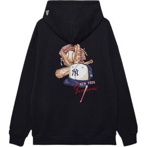 New Era Свитшот унисекс черный