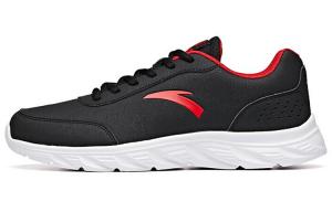 Кроссовки мужские низкие черные/университетские красные Anta