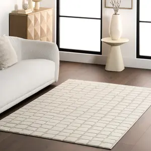 Ковер Eunice Modern Area Rug nuLOOM, 61x91 см, бежевый