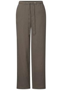 Широкие брюки Street One Studio, коричневый