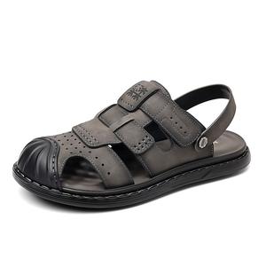 Mulinsen Мужские пляжные сандалии серые, цвет Gray