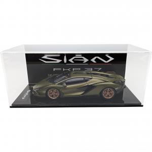 Lamborghini Supercar Luxury Car Series Lamborghini Sian FKP 37 сборная модель из сплава Bburago, зеленый