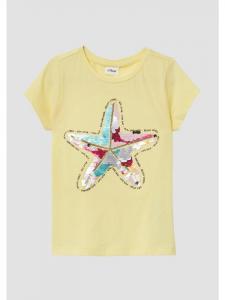 Футболка цвета 1175_светло-лимонный s.Oliver