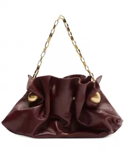 Маленький кожаный клатч Cleo Arezzo, черный