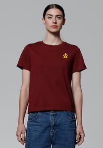 Базовая футболка UNBESIEGBAR watapparel, темно-красный