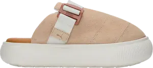 Сандалии Puma Wmns Suede Mayu Mule Light Sand Pristine, загар