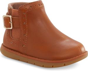 Stride Rite unisex-child Srt Agnes, Chestnut