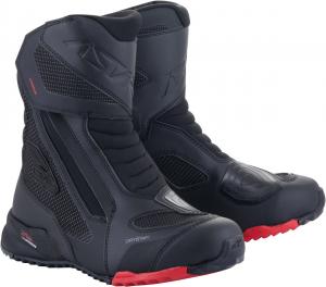 Водонепроницаемые мотоциклетные ботинки Alpinestars RT-7 Drystar®, черный/красный