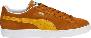 Кроссовки Puma Suede Classic 21 Desert Tan, оранжевый