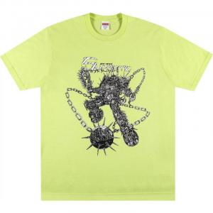 Футболка Supreme Spikes, неоновый зеленый