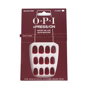 Искусственные Ногти Artificial Nails Opi, цвет malaga wine