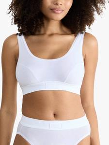 Удобный укороченный топ Double Comfort sloggi, White