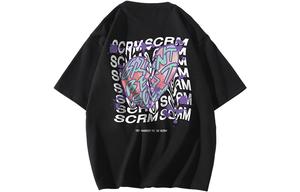 SCRM футболка унисекс, Белый