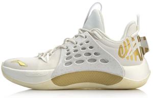 Сезонные кроссовки CBA Champion Glory Edition - белые/золотые | Кроссовки Sonic VII LOW Lining