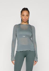 Топ Björn Borg STUDIO LIGHT LONG SLEEVE TOP, Urban Chic/Mottled Teal