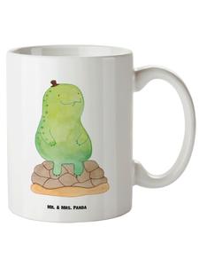 Кружка XL Turtle Break Without Saying, белая Mr. & Mrs. Panda