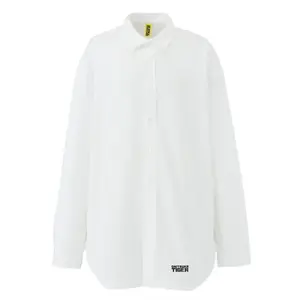 Оверсайз рубашка Unisex Gray Onitsuka Tiger, серый