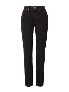 Джинсы узкого кроя Weekday, черный деним